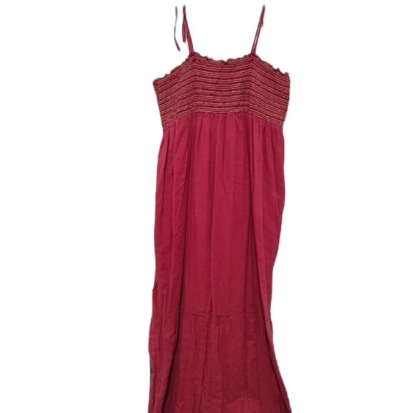 Rose Colored Summer Maxi Dresses Large - Picture 1 of 5